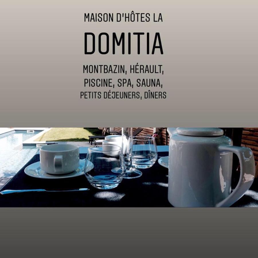 La Domitia - Maison D'Hotes, Massages & Bien-Etre Montbazin Exteriör bild
