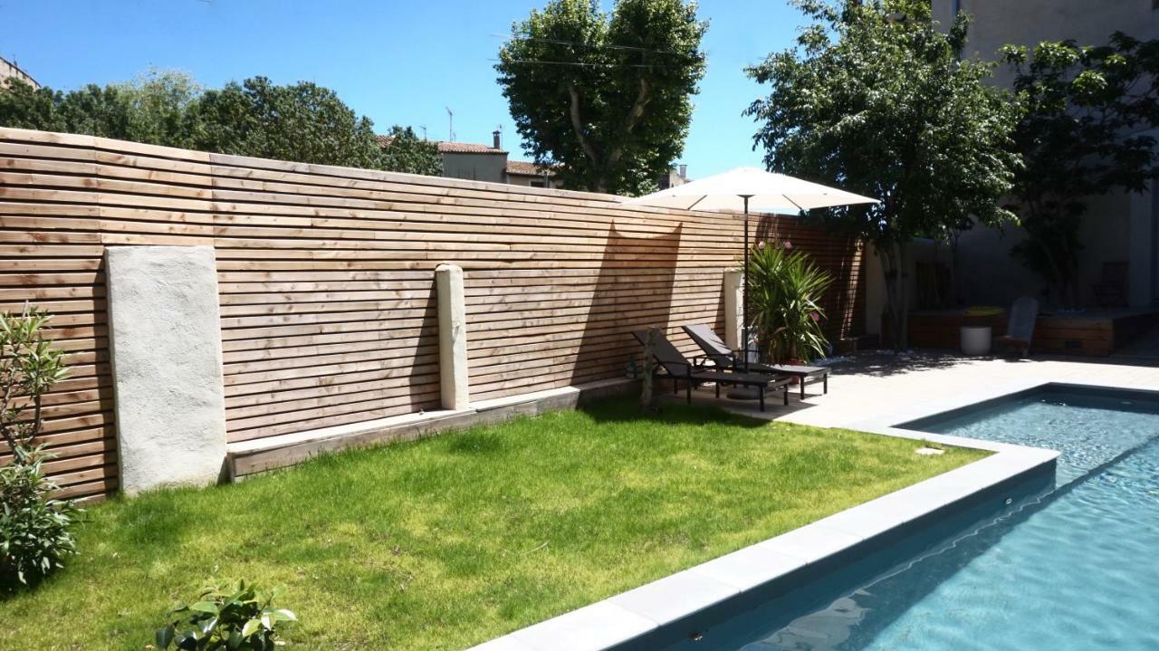 La Domitia - Maison D'Hotes, Massages & Bien-Etre Montbazin Exteriör bild